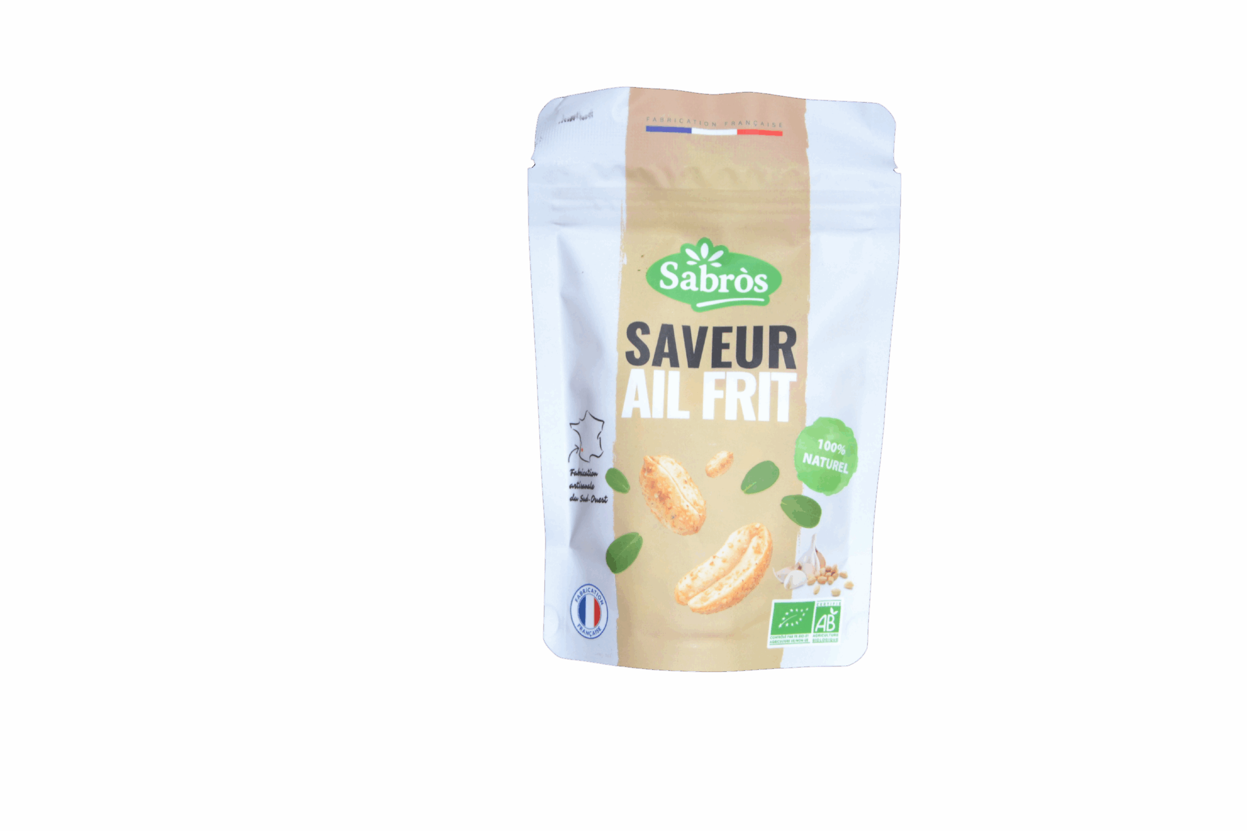 cacahuète ail frit bio La Maison de l'Ail Noir doypack 100g