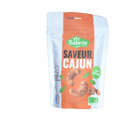 Noix de cajou cajun bio La Maison de l'Ail Noir doypack 100g