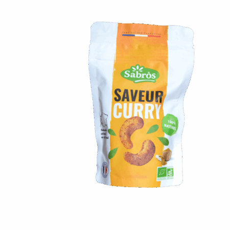 imageNoix de cajou curry bio La Maison de l'Ail Noir doypack 100g