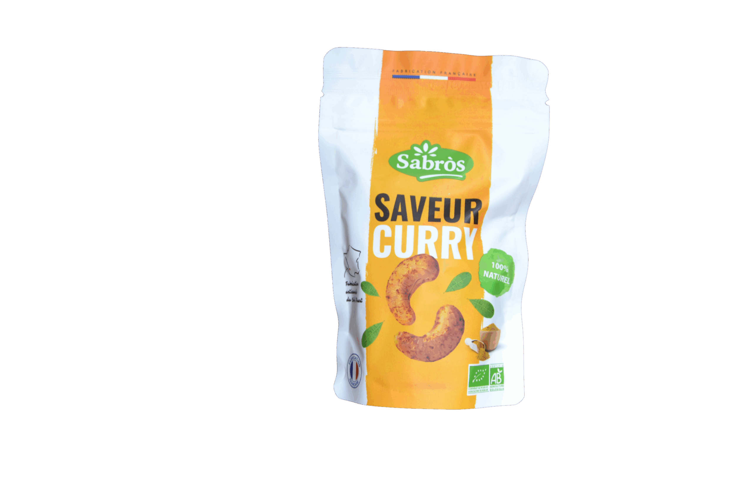imageNoix de cajou curry bio La Maison de l'Ail Noir doypack 100g