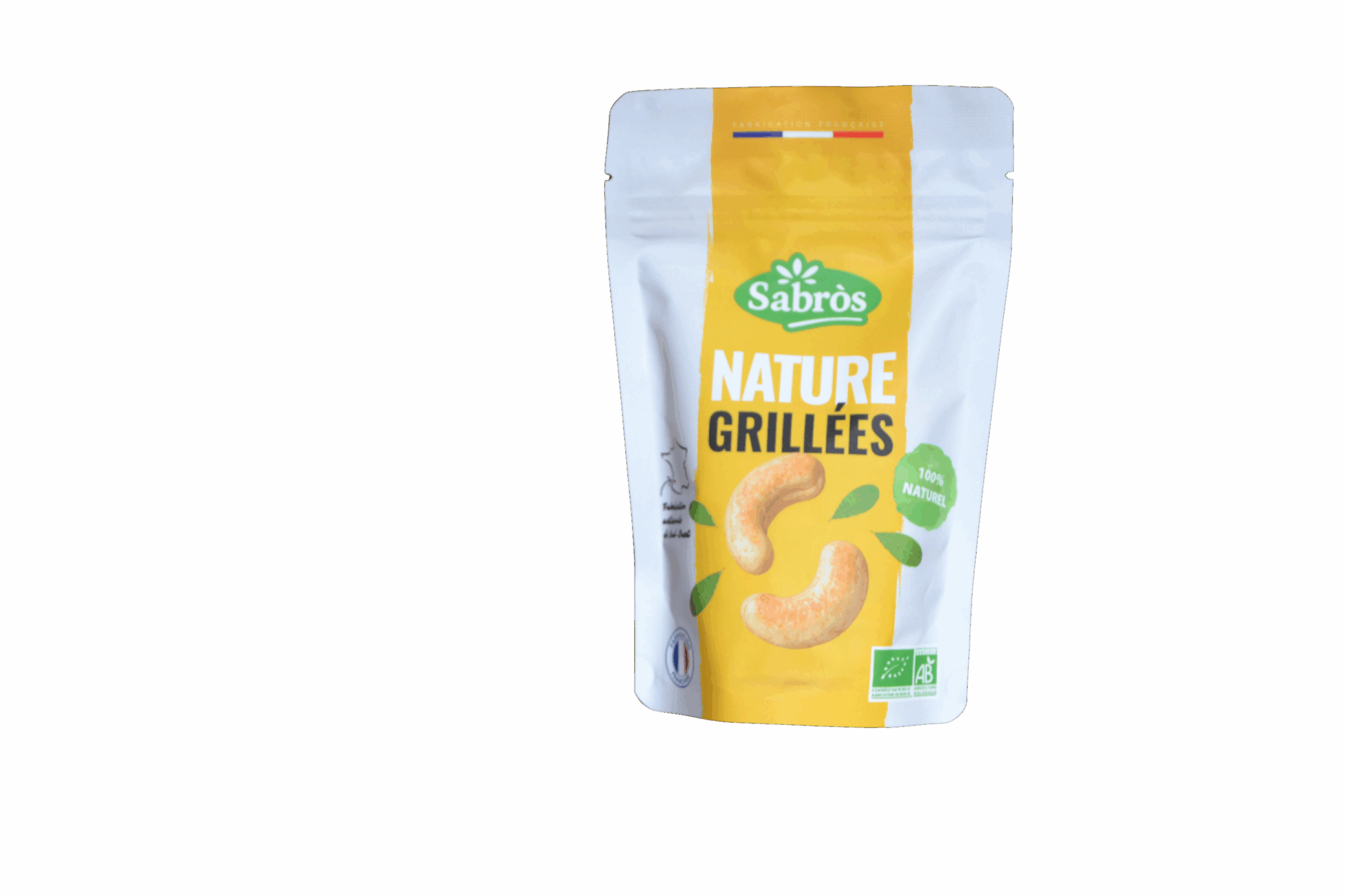 Noix de cajou bio grillées La Maison de l'Ail Noir doypack 100g