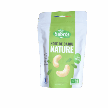 Noix de cajou bio nature La Maison de l'Ail Noir doypack 100g