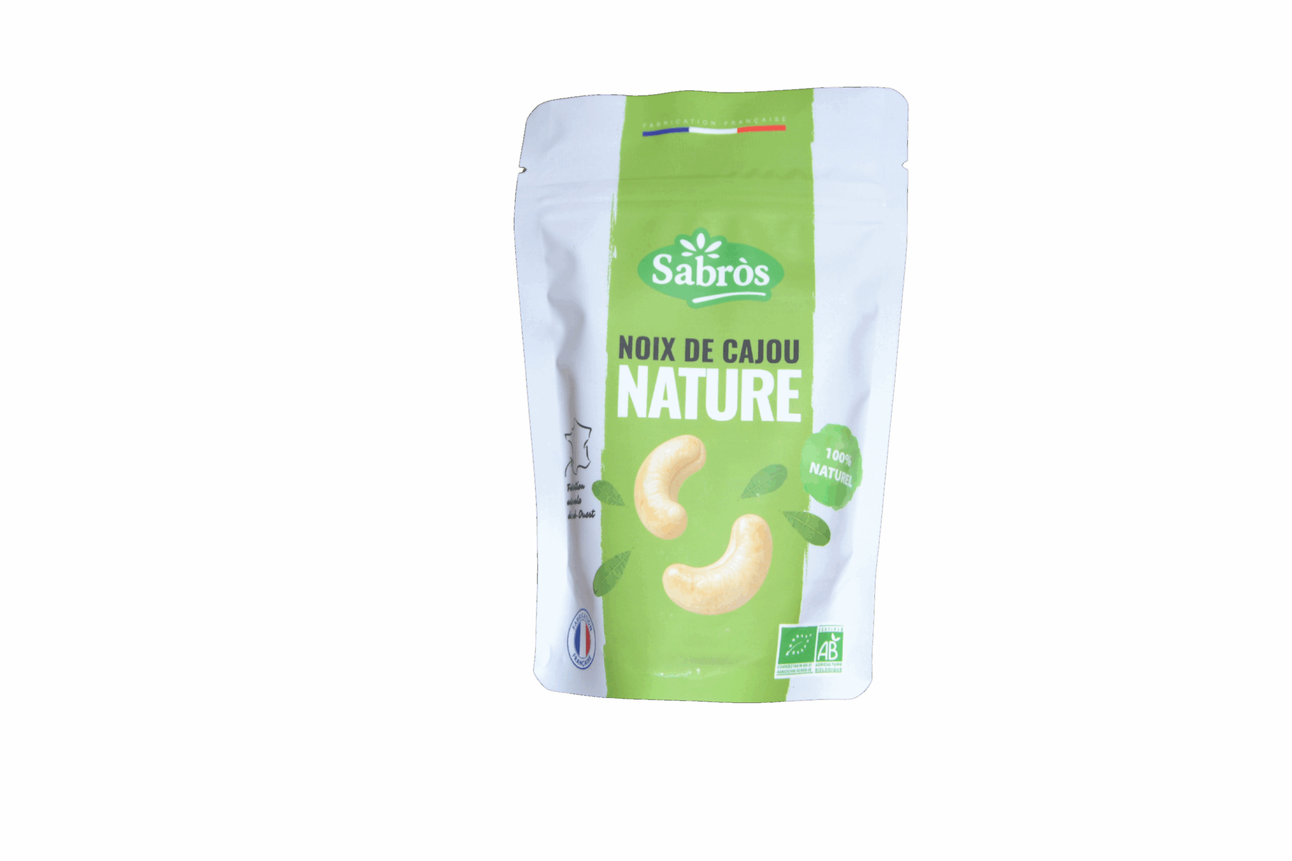 Noix de cajou bio nature La Maison de l'Ail Noir doypack 100g