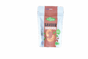 Noix de cajou tandoori bio La Maison de l'Ail Noir doypack 100g