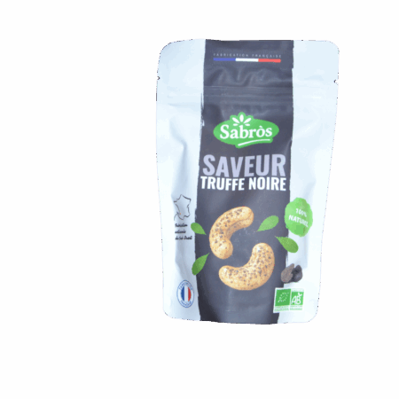 imageNoix de cajou bio truffe La Maison de l'Ail Noir doypack 100g