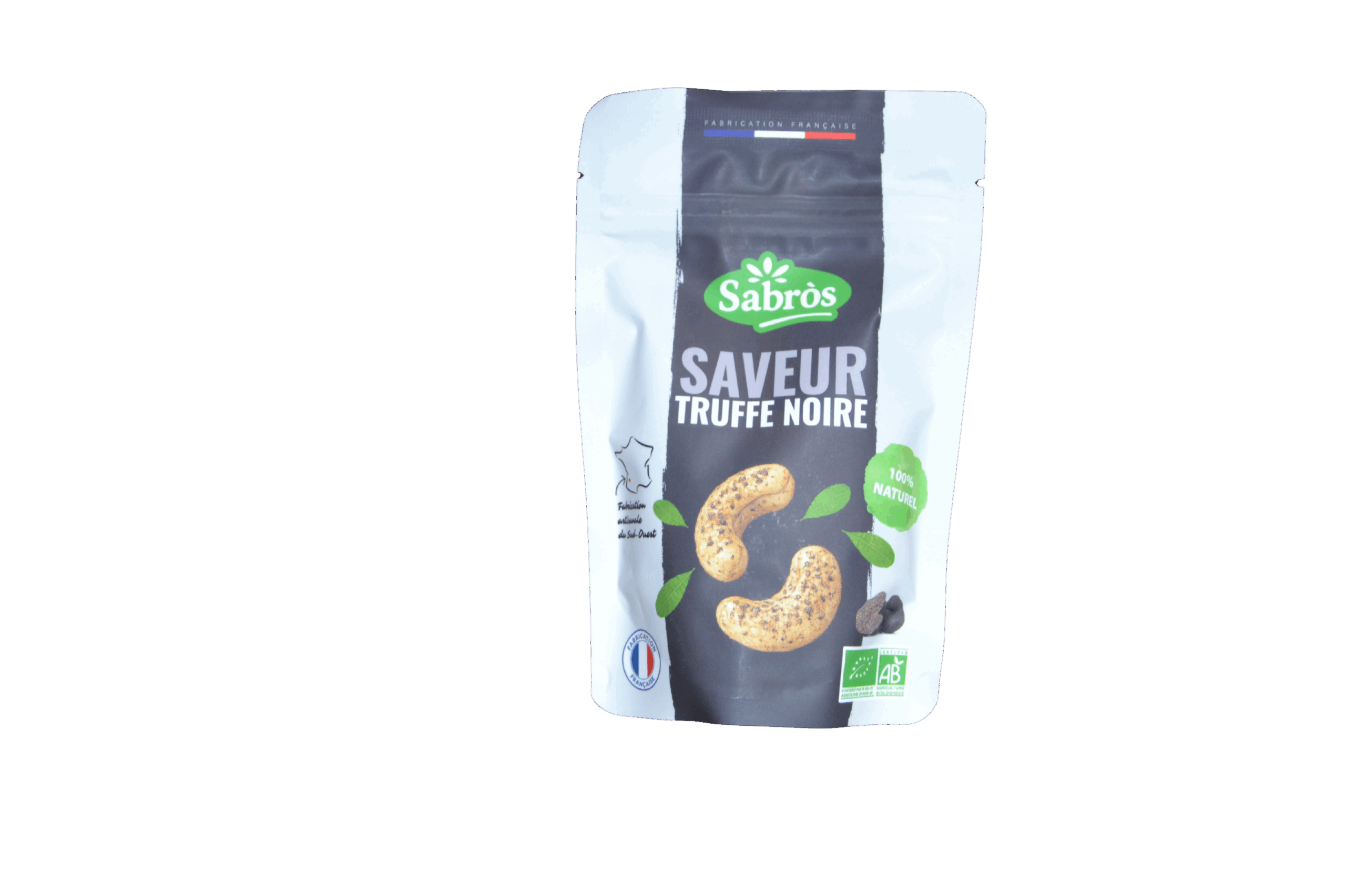 imageNoix de cajou bio truffe La Maison de l'Ail Noir doypack 100g