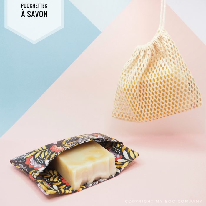 Pochette savon coton 2