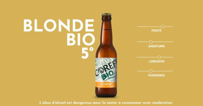 Coreff - Bières Blonde bio