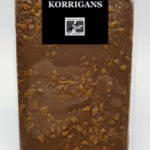 L'Atelier des Korrigans - Fournisseur Chocolat bio - Tablette de Chocolat au lait aux aux Pépites de Caramel