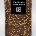 L'Atelier des Korrigans - Fournisseur Chocolat bio - Tablette de Chocolat au lait au Sarrasin