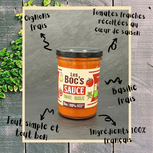 Les Boc's - Coulis de tomate bio