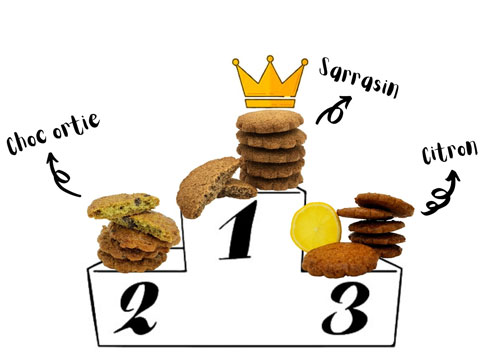 Maison Roz Spernez - Podium meilleures ventes de Biscuits bio