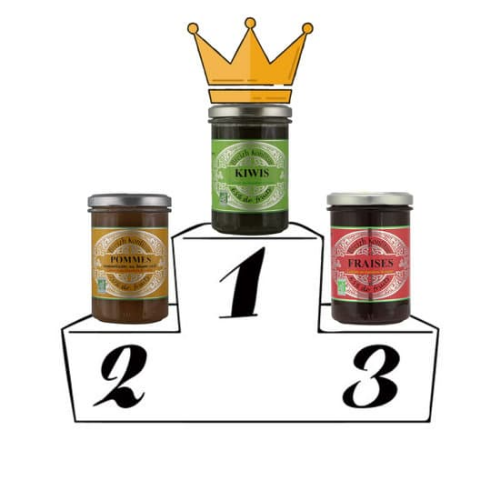 Fruit Ride - Podium meilleures ventes de Confiture bio