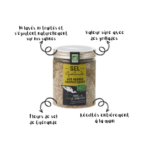 L'Atelier du Sel - Boîte de Sel de Guérande aux herbes aromatiques bio