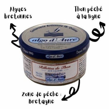 Algo d'Aure - Rillettes de Thon aux 3 Algues