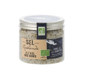 L'Atelier du Sel - Sel de Guérande à l'Ail des Ours bio - Boîte de 150g