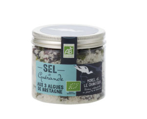 L'Atelier du Sel - Sel de Guérande aux 3 Algues de Bretagne bio - Boîte de 150g