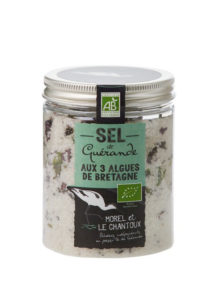 L'Atelier du Sel - Sel de Guérande aux 3 Algues de Bretagne bio - Boîte de 250g