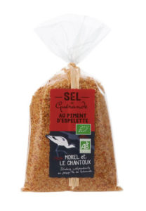 L'Atelier du Sel - Sel de Guérande au Piment d'Espelette bio - Sachet de 250g