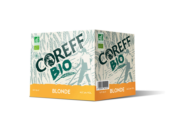 Coreff - Pack Bières Bonde bio 12x25cl