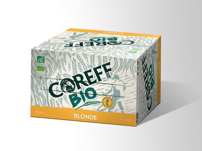 Coreff - Pack Bières Bonde bio 20x25cl