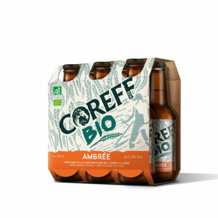 Coreff - Pack Bières Ambrée bio 6x25cl