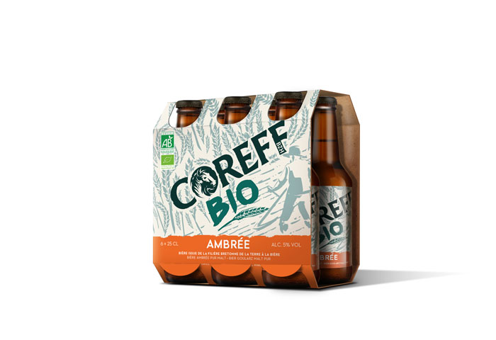 Coreff - Pack Bières Ambrée bio 6x25cl