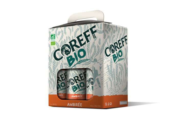 Coreff - Pack Bières Ambrée bio 6x33cl