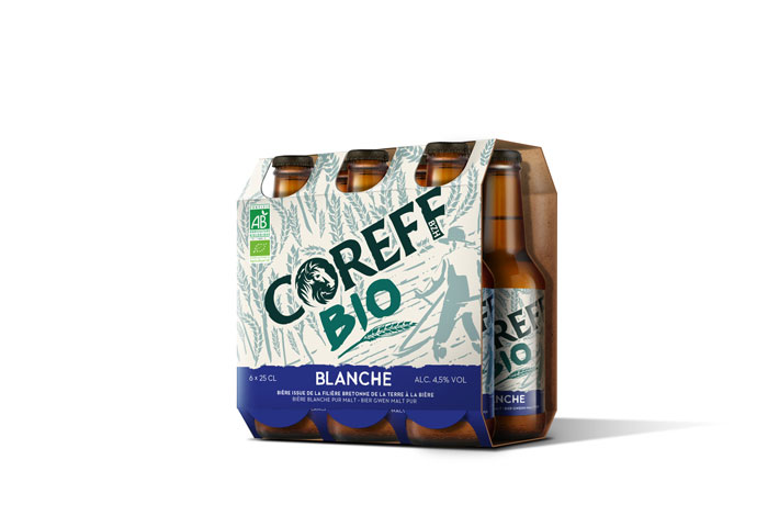 Coreff - Pack Bières Blanche bio 6x25cl