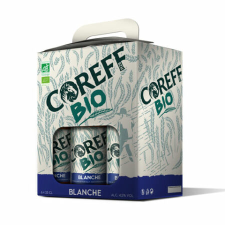 Coreff - Pack Bières Blanche bio 6x33cl