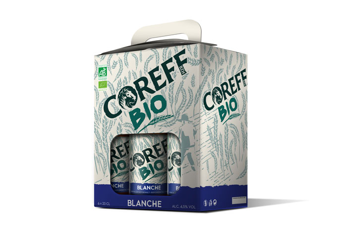 Coreff - Pack Bières Blanche bio 6x33cl