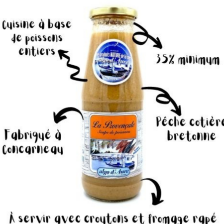 Algo d'Aure - La Provençale Soupe de poissons