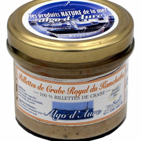 Algo d'Aure - Rillettes de Crabe Royal du Kamchatka