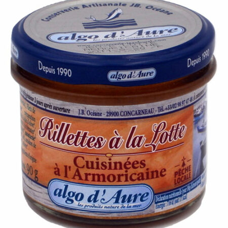 Algo d'Aure - Rillettes à la Lotte Cuisinées à l'Armoricaine