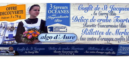 Algo d'Aure - Trio pack 3 saveurs océanes aux ingrédients bio