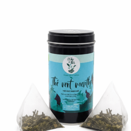 Thé vert menthe infusette bio L'Eden des Thés